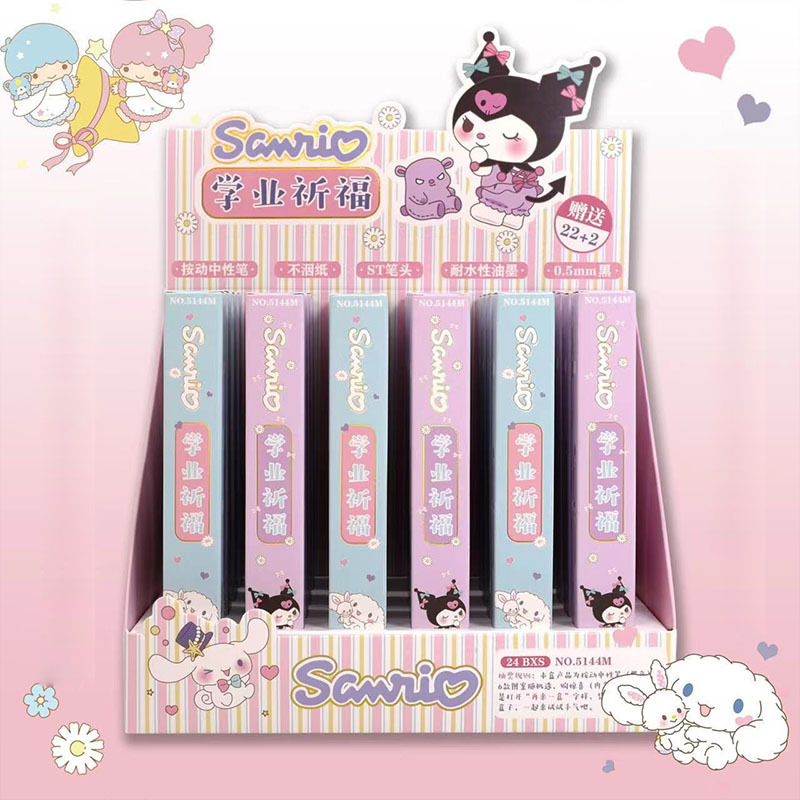 24 pcs=$23.5 Gel pen