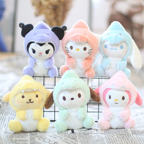 6 pcs=$21.5 Keychains