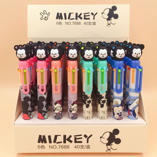 40 pcs=$45.5 Ballpoint pen, 6 colors