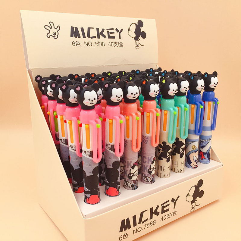 40 pcs=$45.5 Ballpoint pen, 6 colors
