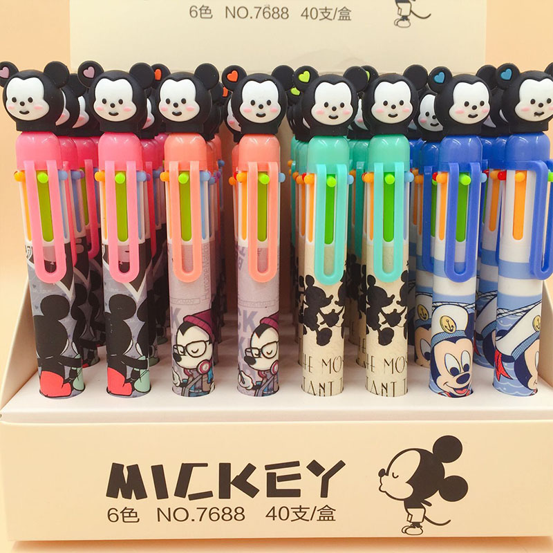 40 pcs=$45.5 Ballpoint pen, 6 colors