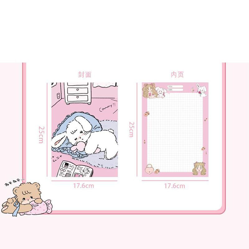 4 pcs=$35.6 Notebook