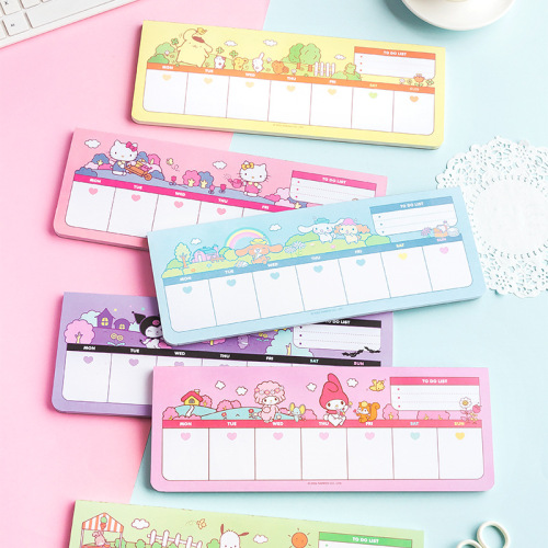 6 pcs=$27.5 Memo pad