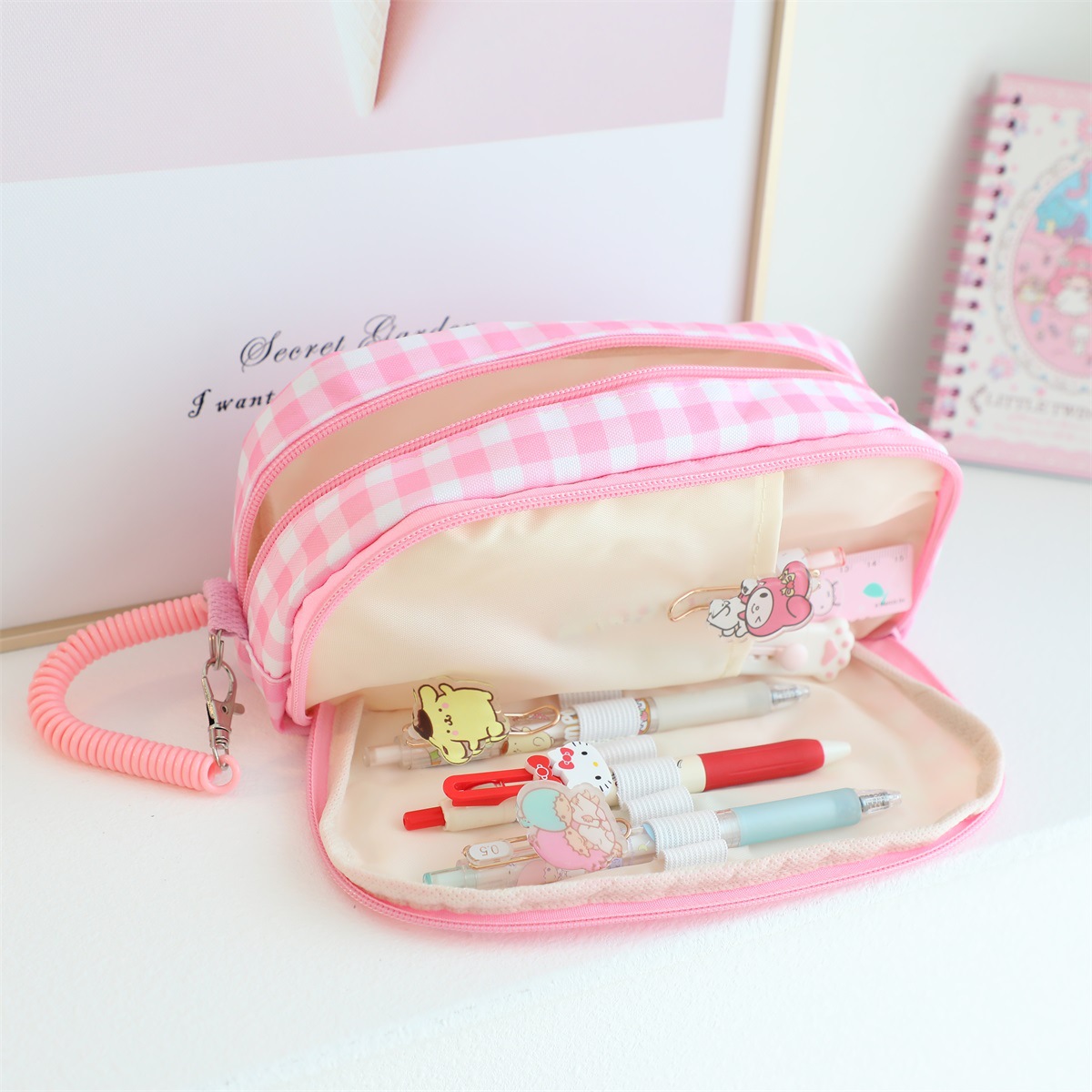 6 pcs=$34.5 Pencil case