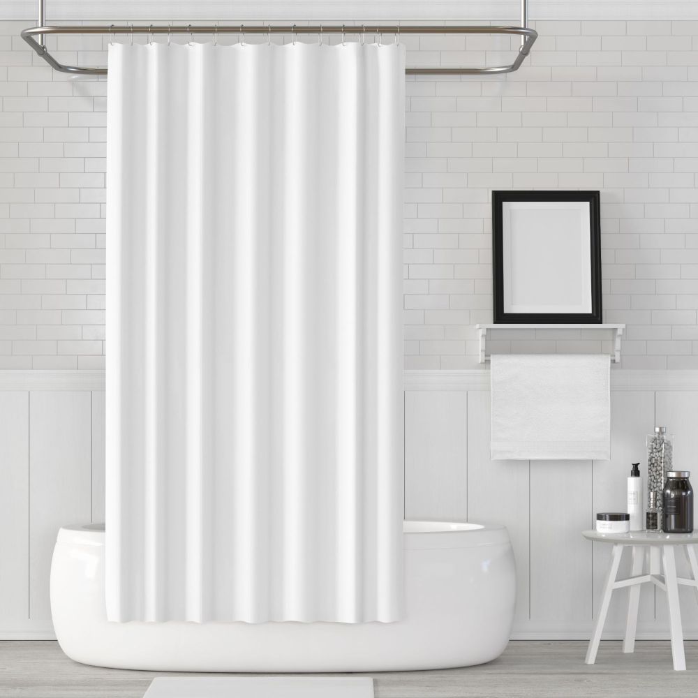 Sublimation White Blank Shower Curtain - Chinese Warehouse