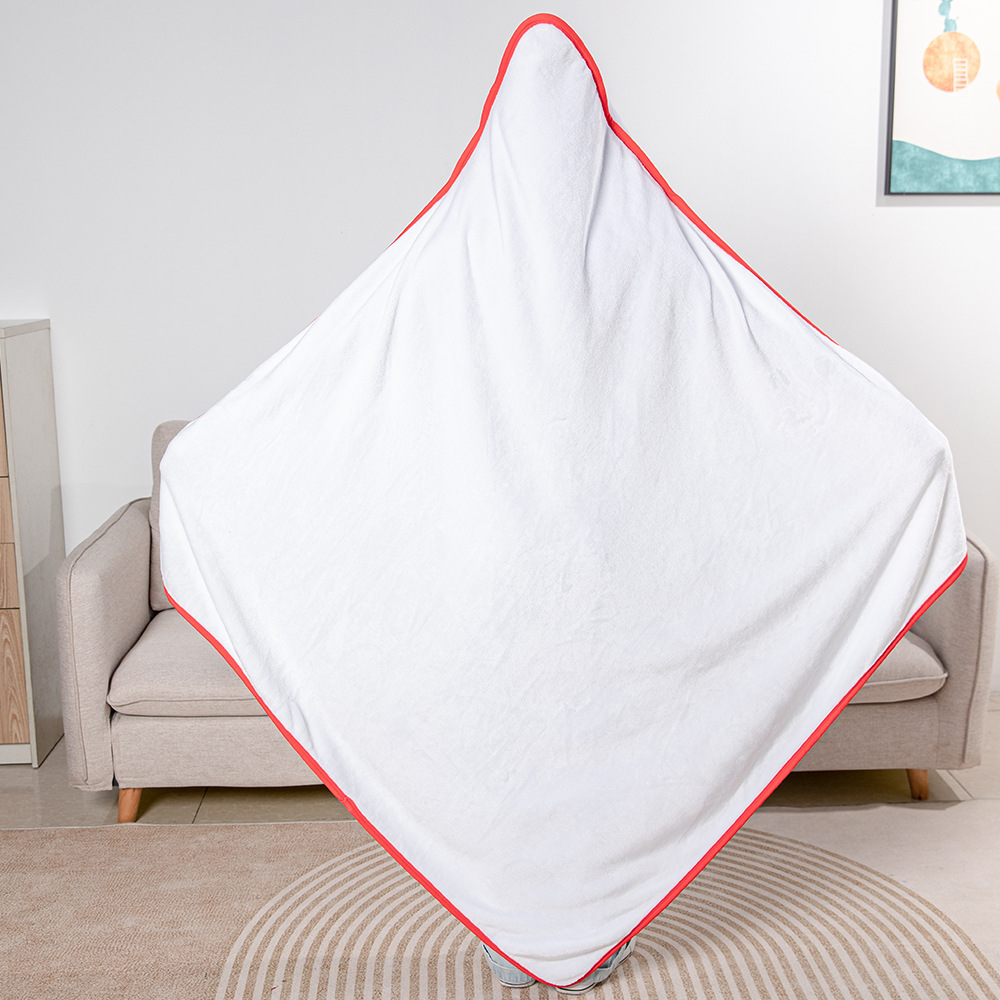Sublimation Children/Auldt Hooded Bath Blanket - Chinese Warehouse