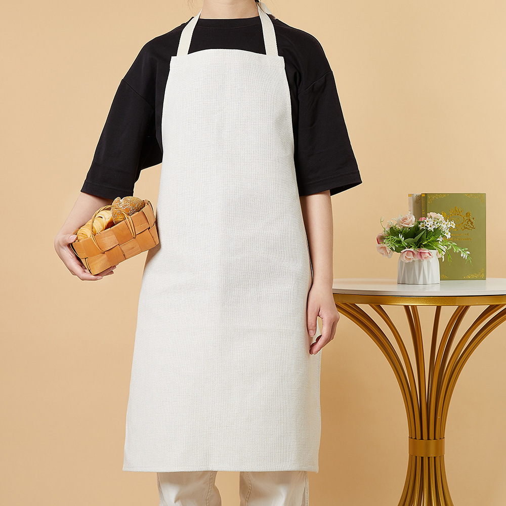 26"*31" Sublimation Cotton and Linen Apron - Chinese Warehouse