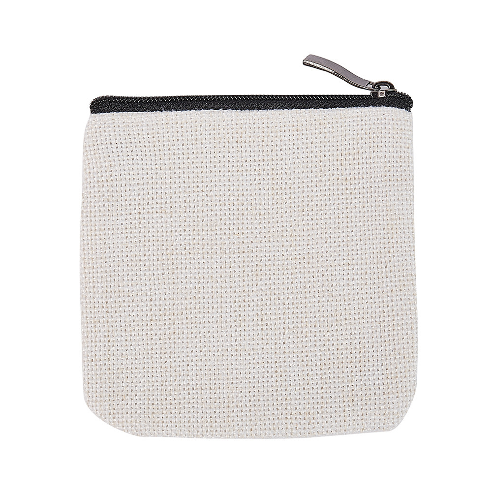 4*4inches Sublimation Cotton and Linen Storage Bag - Chinese Warehouse