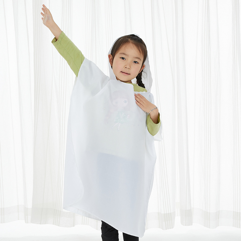 26"*26" Sublimation Waterproof Child Raincoat - Chinese Warehouse