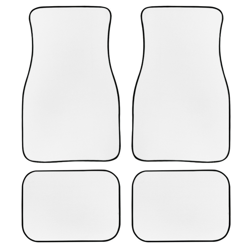 2-pc Sublimation Fit Front /Rear Full Set Carpet Car Suv Floor Mats - Chinese Warehouse
