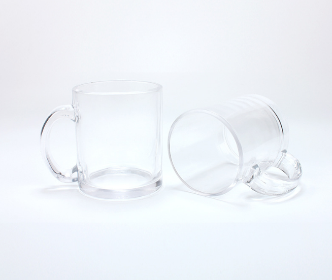 11oz Sublimation Clear Glass Cup - Chinese Warehouse
