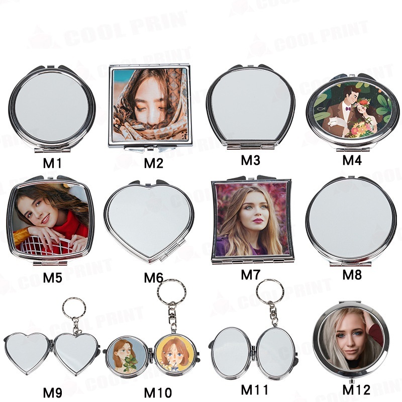 1.2" - 2.5"(D) Sublimation Mini Makeup Mirror - Chinese Warehouse