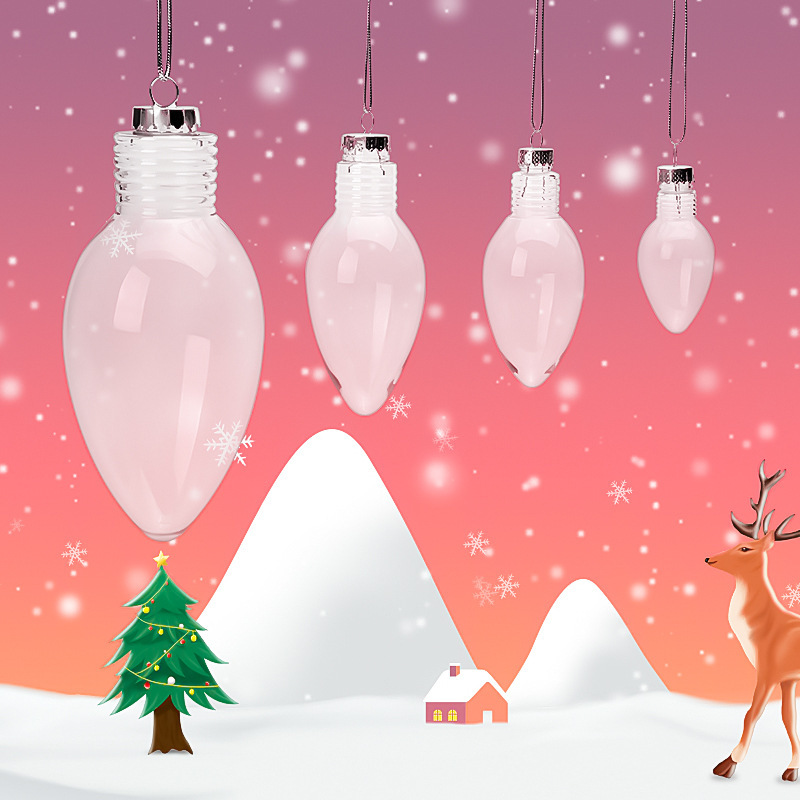 Christmas Bulb Ball Bottle Ornament - Chinese Warehouse