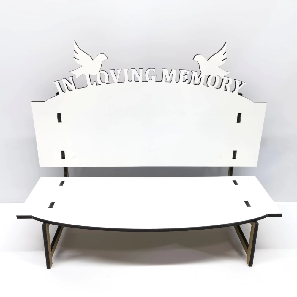 7"*4" Sublimation MDF Chair Bench- Chinese Warehouse