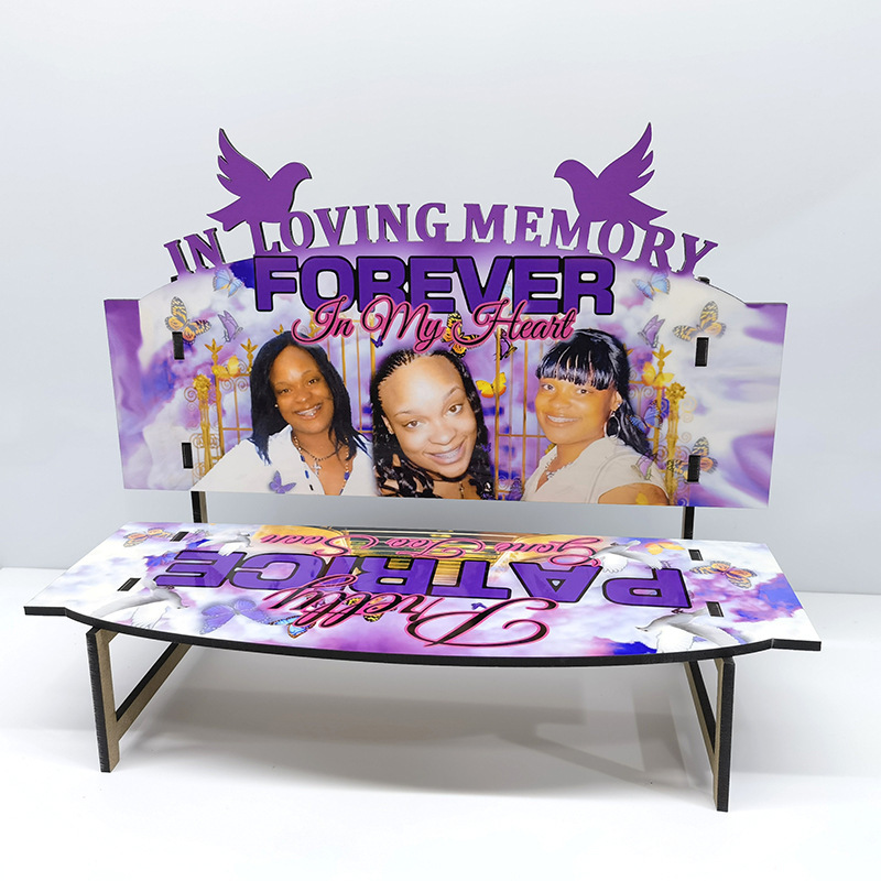 7"*4" Sublimation MDF Chair Bench- Chinese Warehouse