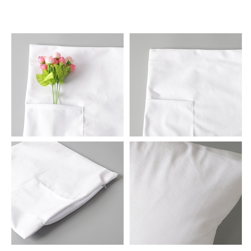 12"*12" White Sublimation Pillowcases - Chinese Warehouse
