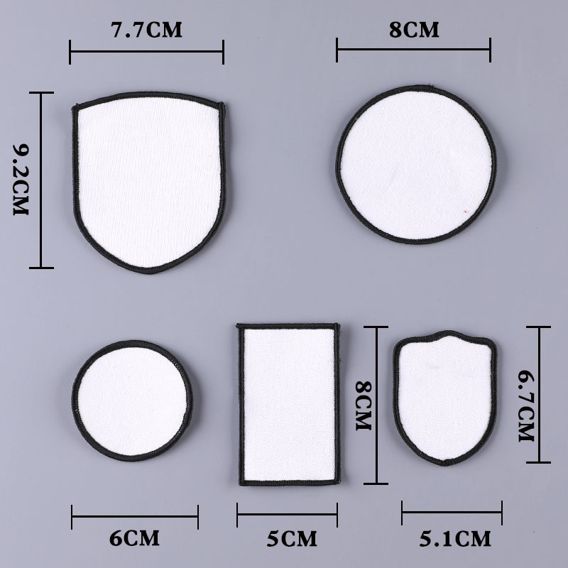 2-3 inches Sublimation Patches - Chinese Warehouse