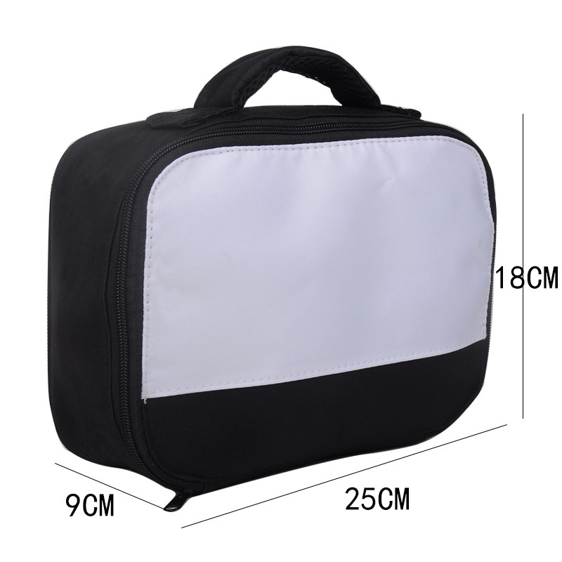 3.5"*9.8"*7" Sublimation Oxford Material Shoulder Bag - Chinese Warehouse