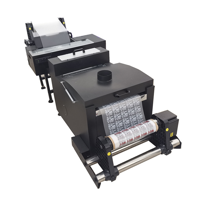 13inch L1800 DTF Printer with Shaker Machine + Curing Oven High Temperature Transparent Viziprint Illuminate Translucent Pet Film - Chinese Warehouse