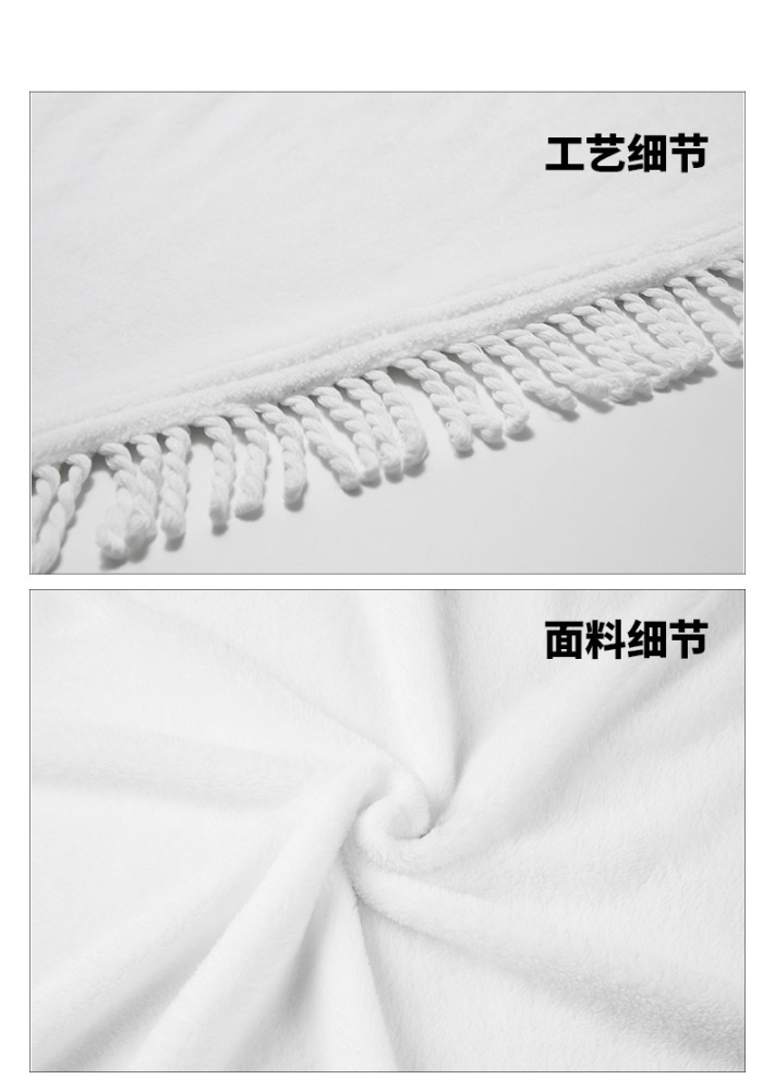 Case of 20pack 30"*40" Color Printed Flannel Sublimation Blank Blanket - Chinese Warehouse