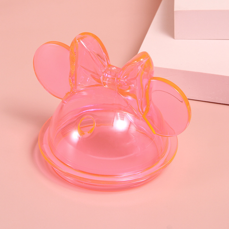 16oz Plastic Acrylic Double Wall Pre Drilled Snow Globe Mini Tumbler with Plastic Straw - Chinese Warehouse