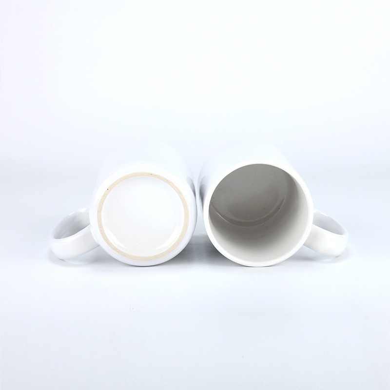 15oz Case of 36pack White Sublimation Ceramic Mugs with White Handle - Chinese Warehouse