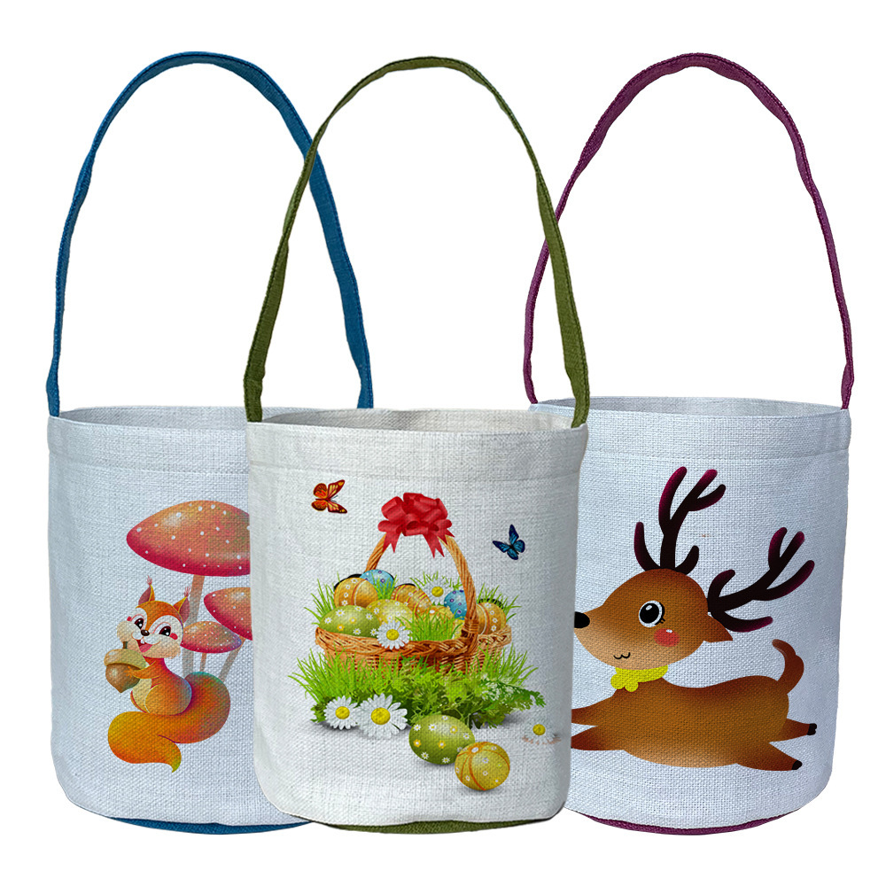 10''*8''  Sublimation Case of 50pack Handbag for Easter- Chinese Warehouse