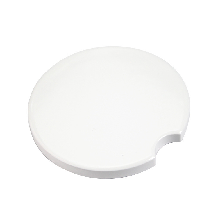 2.55 inch Glossy Sub Ceramic Car Coaster - Chinese Warehouse