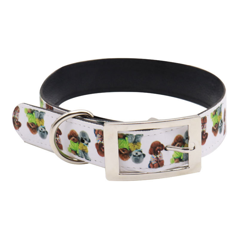 Sublimation PU Leather Pets Circle with Mixed Sizes - Chinese Warehouse