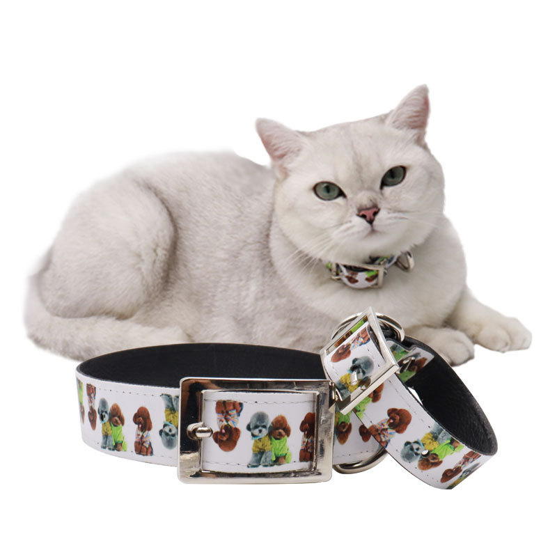 Sublimation PU Leather Pets Circle with Mixed Sizes - Chinese Warehouse