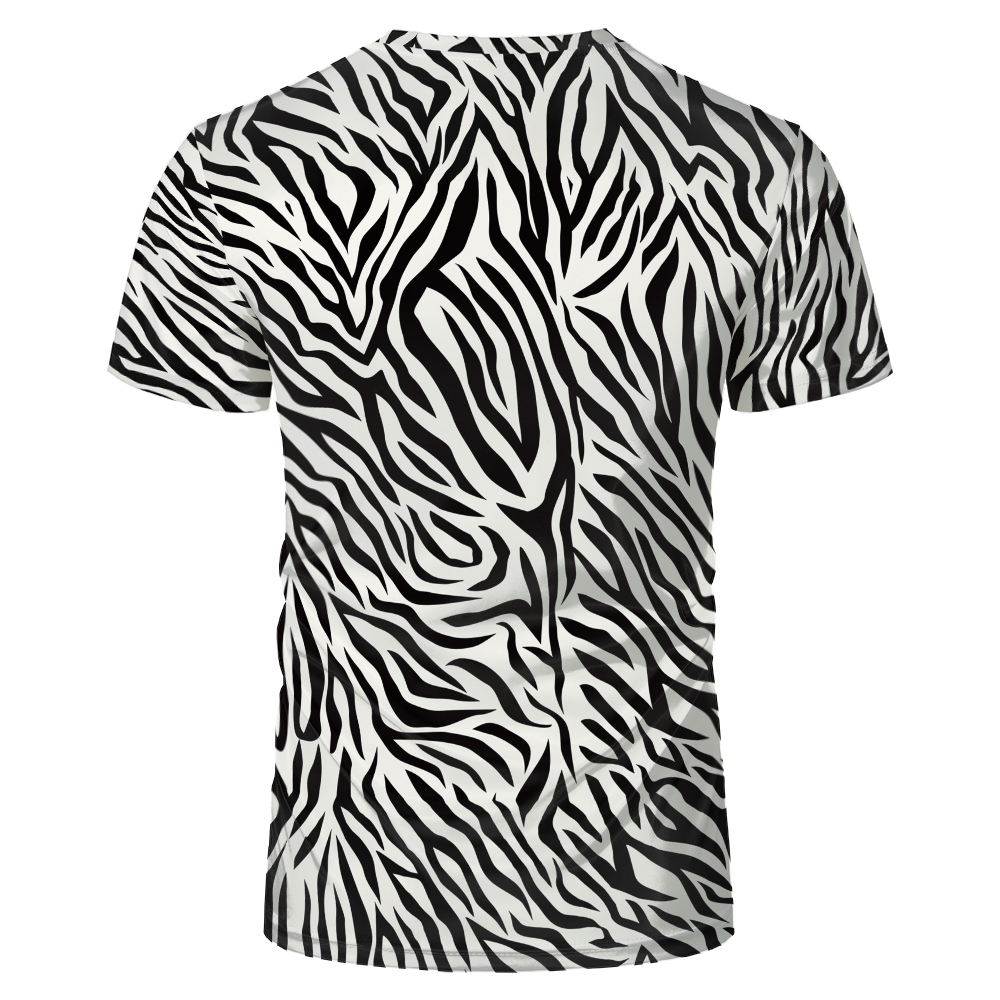 Sublimation Case of 50pack Animal Texture Series T shirt with Mixed Sizes and Colors- Chinese Warehouse