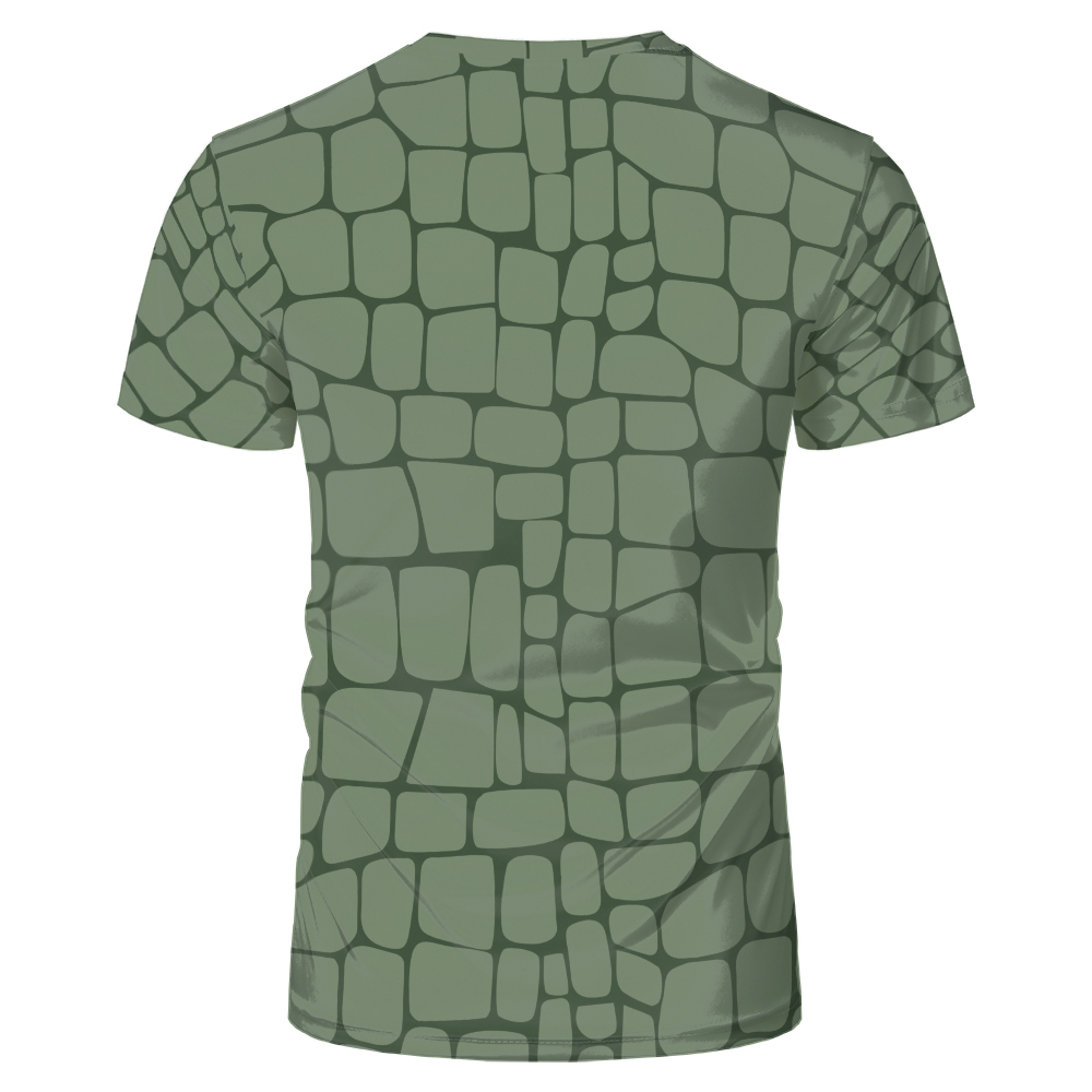 Sublimation Case of 50pack Animal Texture Series T shirt with Mixed Sizes and Colors- Chinese Warehouse