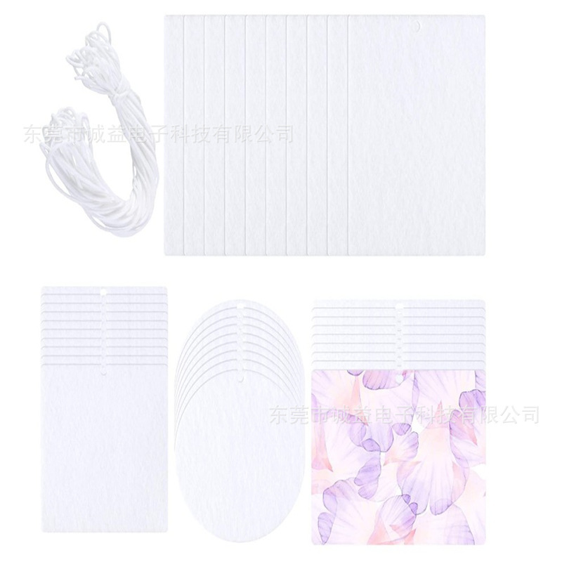 Thermal Transfer Sublimation Air Fresheners with Bags and String - Chinese Warehouse