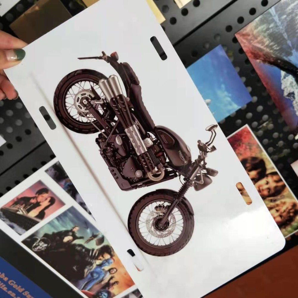 Case of 100pack Alluminum Sublimation License - Chinese Warehouse