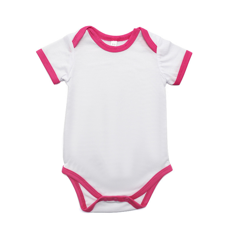 Sublimation Unisex Baby 50 Pack Short Sleeve Onesies Bodysuits  - Chinese Warehouse