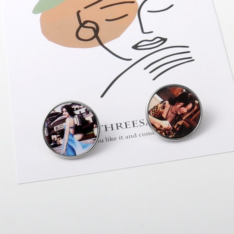 Sublimation Diy Photo Lapel Pins Brooches  - Chinese Warehouse