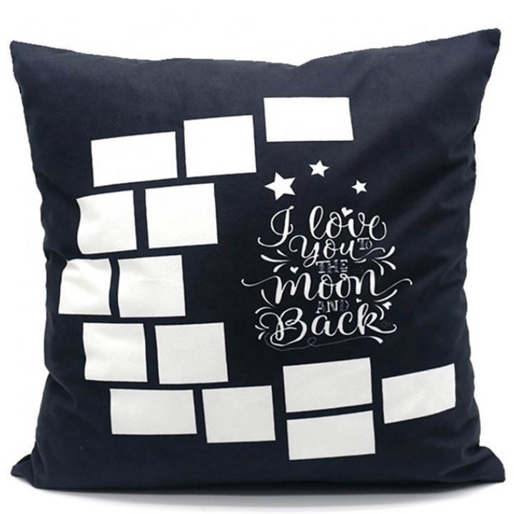 15.74*15.74" Case of 100pcs sublimation pillow cases one side print mix panel - Chinese Warehouse