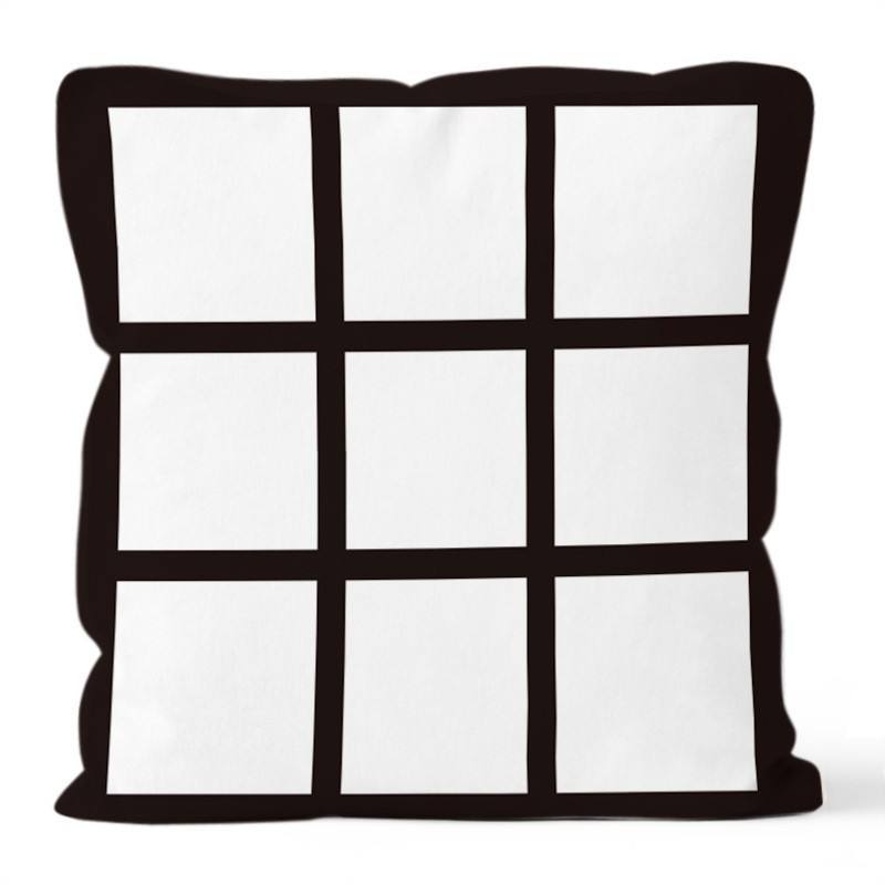 15.74*15.74" Case of 100pcs sublimation pillow cases one side print mix panel - Chinese Warehouse