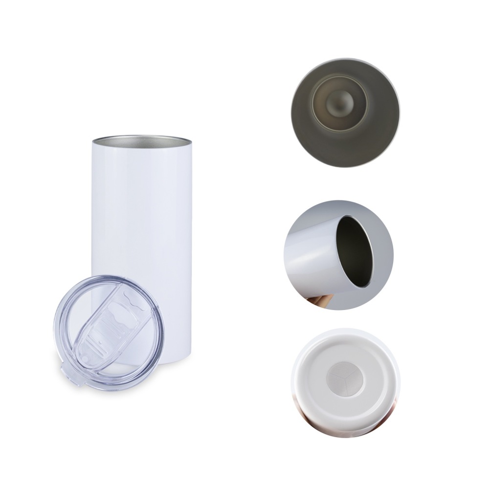 RTS US Warehouse Case of 25pack 22oz Sublimation Straight Fatty Tumblers wiht Plastic Straw&Lids