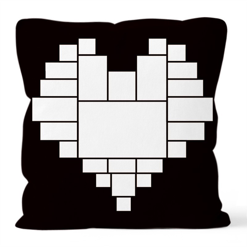 15.74*15.74" Case of 100pcs sublimation pillow cases one side print mix panel - Chinese Warehouse