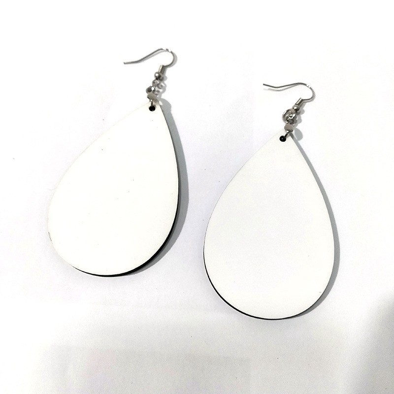 Case of 100pairs Hot selling   MDF sublimation earrings- Chinese Warehouse