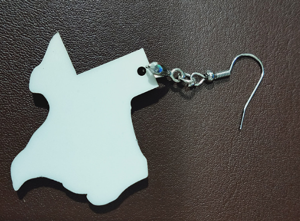 Case of 100pairs Hot selling   MDF sublimation earrings- Chinese Warehouse