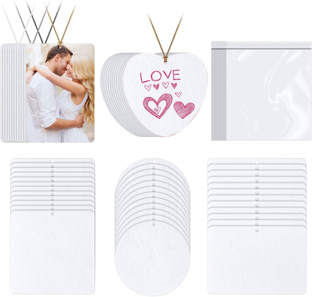 Case of 750pack New Hot Selling Heat transfer air fresheners with bags and string- Chinese Warehouse