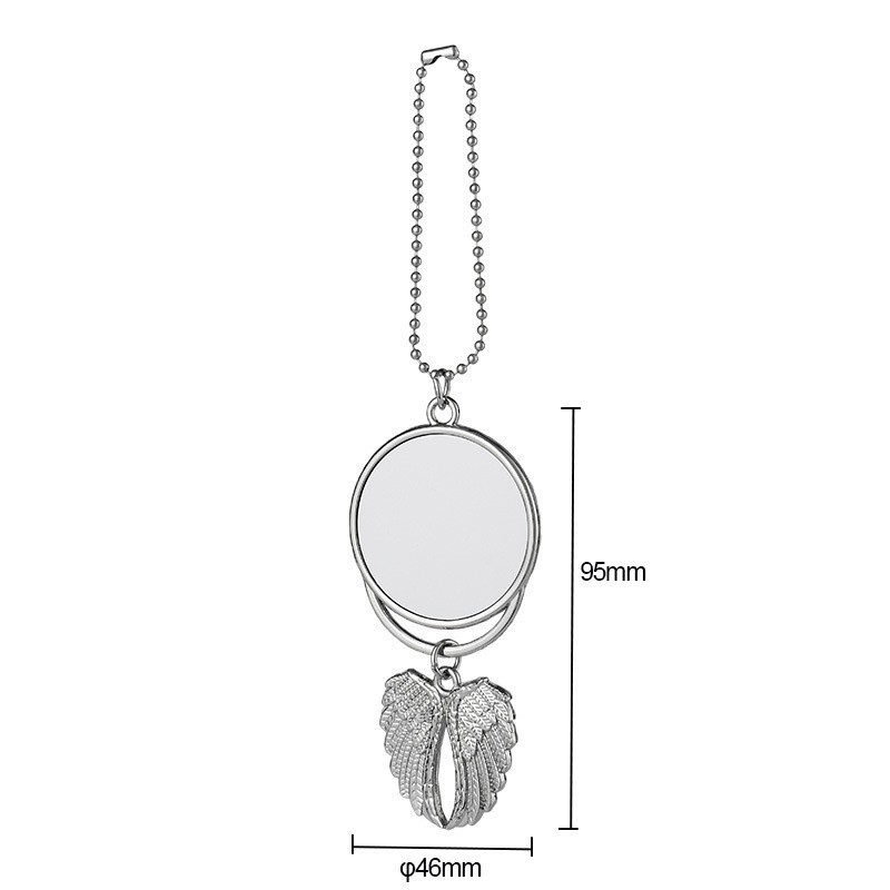 New Hot Selling Sublimation Zinc alloy silver ornaments- Chinese Warehouse