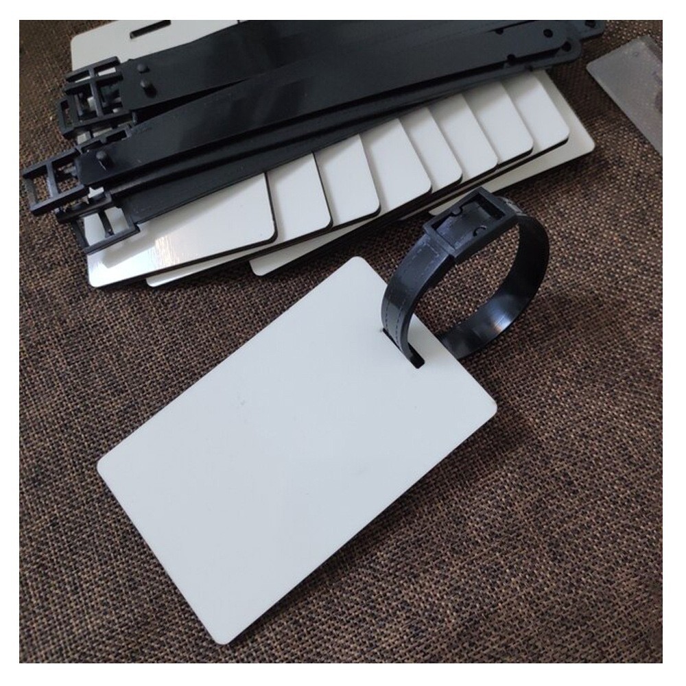 Case of 100pack New Hot Selling Sublimation MDF Luggage tag - Chinese Warehouse