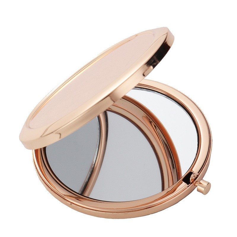 New Hot Selling Sublimation mental makeup mirror- Chinese Warehouse