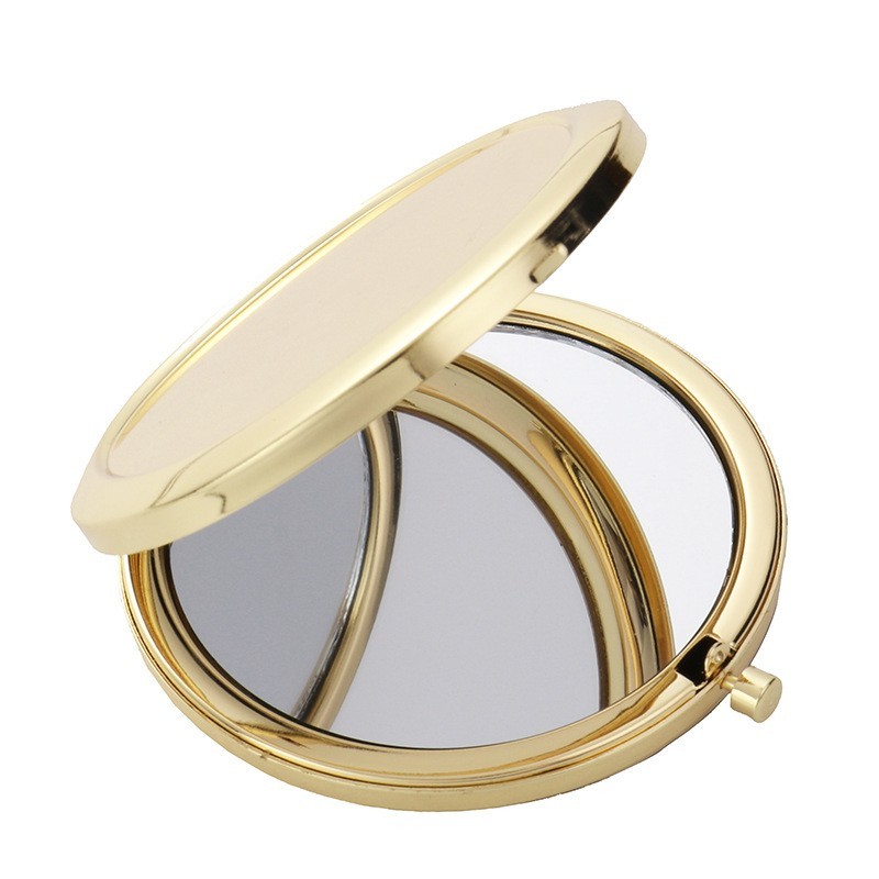 New Hot Selling Sublimation mental makeup mirror- Chinese Warehouse