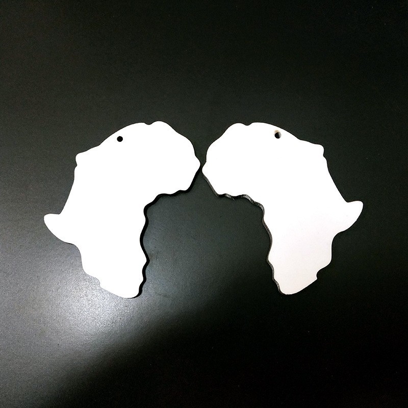 Case of 100pairs Hot selling   MDF sublimation earrings- Chinese Warehouse