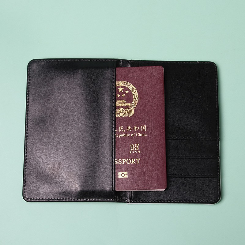 Case of 50pack sublimation  PU Passport bag Chinese Warehouse