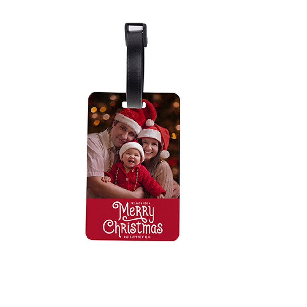 Case of 100pack New Hot Selling Sublimation MDF Luggage tag - Chinese Warehouse